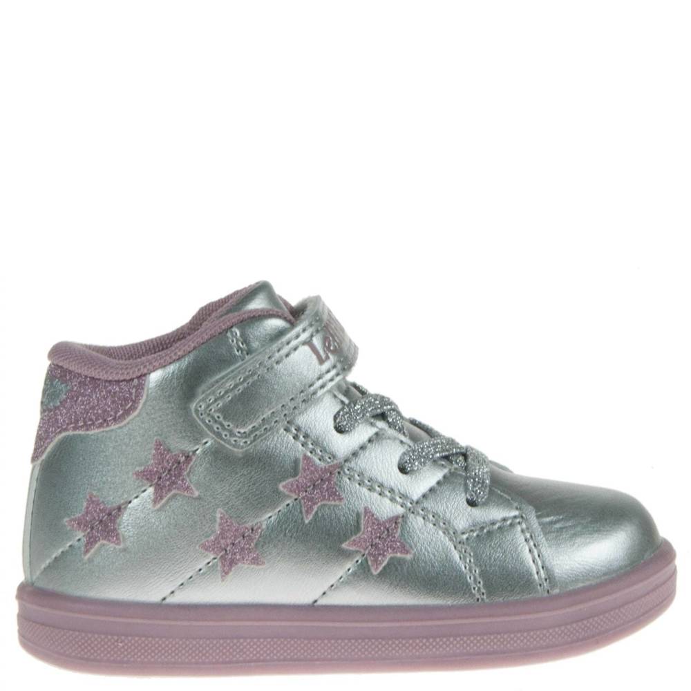 NEW LELLI KELLY kid's giorgia mid shoes in silver